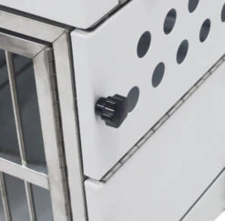 SolidPet Folding Dog Show Aircraft Cage Size 4 - Blue -Grooming Tools Sales SP ALAC213 BL4 14