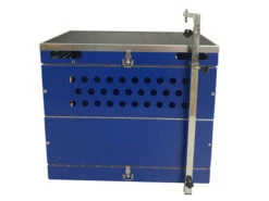 SolidPet Folding Dog Show Aircraft Cage Size 4 - Blue -Grooming Tools Sales SP ALAC213 BL4 4