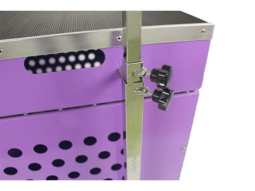 SolidPet Folding Dog Show Aircraft Cage Size 4 - Teal 4 SolidPet Folding Dog Show Aircraft Cage Size 4 - Teal - Image 4