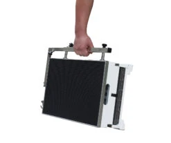 SolidPet Folding Dog Show Aircraft Cage Set With Trolley Size 2 - White -Grooming Tools Sales SP ALAC216 WH22 11