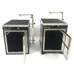 SolidPet Folding Dog Show Aircraft Cage Set With Trolley Size 3 - Black 16 SolidPet Folding Dog Show Aircraft Cage Set With Trolley Size 3 - Black -Grooming Tools Sales SP ALAC217 BK33 2