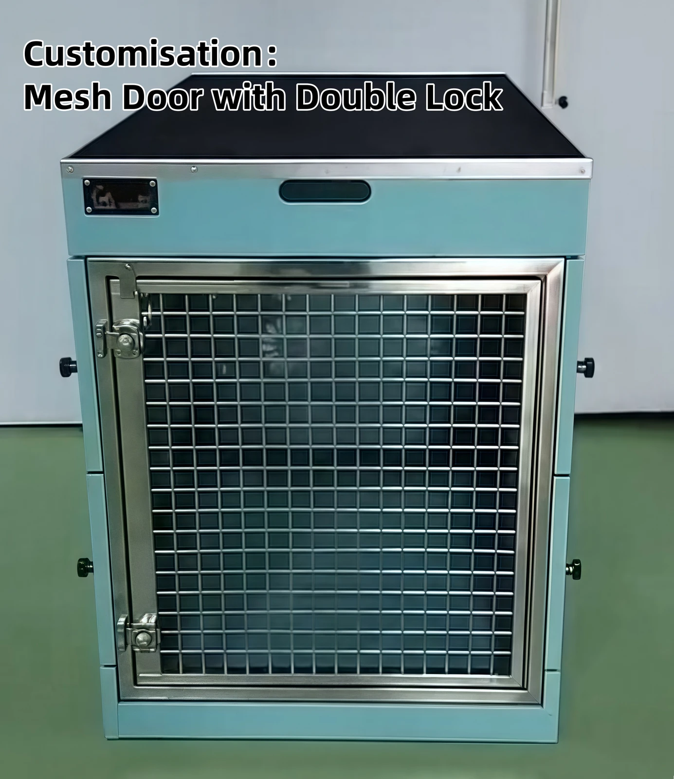 SolidPet Rigid Dog Show Aircraft Cage Size 4 - White 1 SolidPet Rigid Dog Show Aircraft Cage Size 4 - White