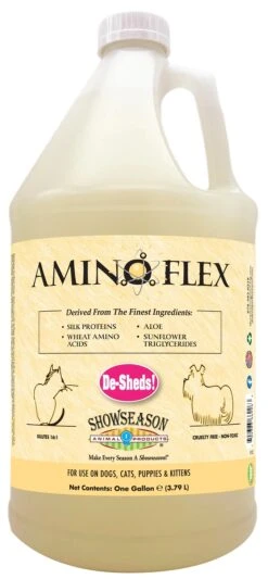 ShowSeason AminoFlex De-Shed Pet Shampoo 3.8L