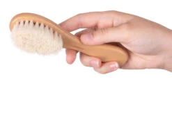 Show Tech Pure Goat Hair Brush Natural Wood 15cm -Grooming Tools Sales ST 94244 3