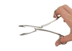 Show Tech + Ear Safety Forceps Hair Puller Hemostat Straight 14cm 9 Show Tech + Ear Safety Forceps Hair Puller Hemostat Straight 14cm -Grooming Tools Sales ST 94709 3