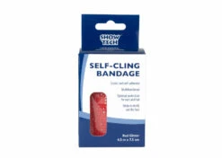 Show Tech Self-Cling Bandage Red Glitter 4.5m X 7.5cm