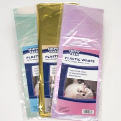 Show Tech Plastic Wraps 15 X 40 Cm Hologram Blue 100 Pcs