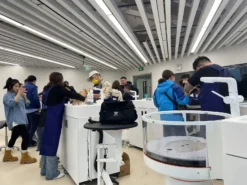 Aeolus Cat Shallow Basin With Cabinet And Smart Faucet [White] -Grooming Tools Sales T BAS150 SET 1