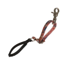 Aeolus Biothane Grooming Safety Tether Extension Strap - Pink Print