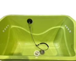 Aeolus Fiberglass Electric Lifting Bath Tub BTF90 - Apple Green
