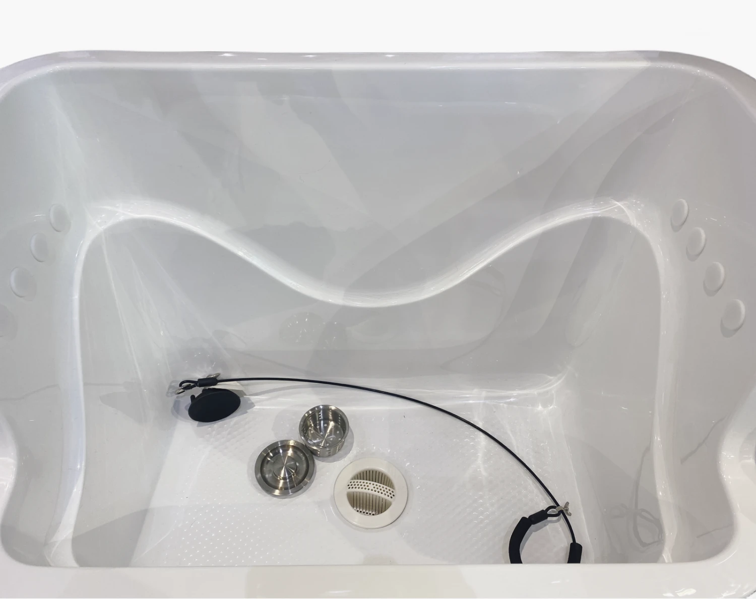 Aeolus Fiberglass Electric Lifting Bath Tub BTF90 - White 1 Aeolus Fiberglass Electric Lifting Bath Tub BTF90 - White