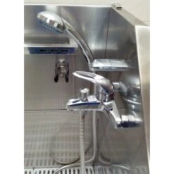 Aeolus Stainless Steel Electric Lifting Bath Tub (Sliding Door) With S/S Base -Grooming Tools Sales T BTS131E SS 4