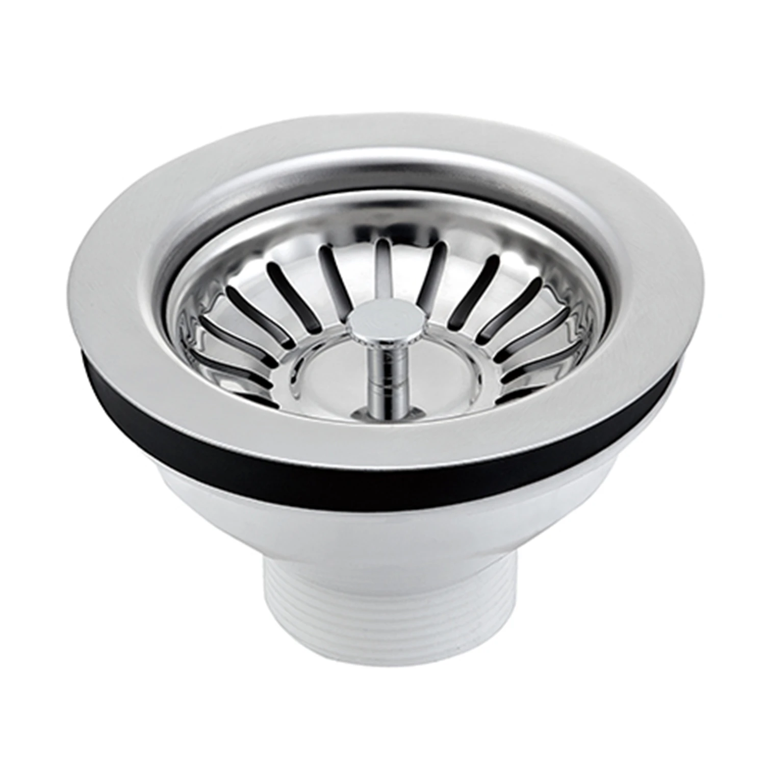 W Mark Drain / Sink Basket Waste With Watermark For Bath 1 W Mark Drain / Sink Basket Waste With Watermark For Bath