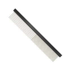 KissGrooming Aluminium Mini Combi Comb 12.9cm