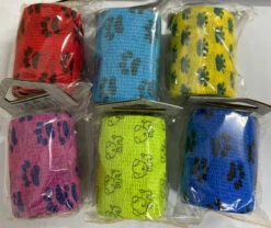 1 Roll Of Elastic Bandage 4.5m Mixed Colour 10cm