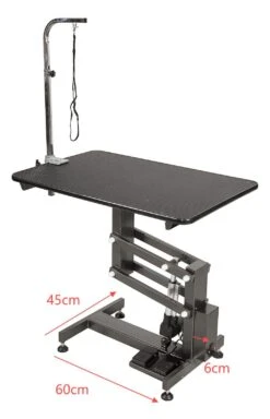 Aeolus Classic Z Shape Electric Lifting Table - Medium [Black] -Grooming Tools Sales T FT802E BK 5