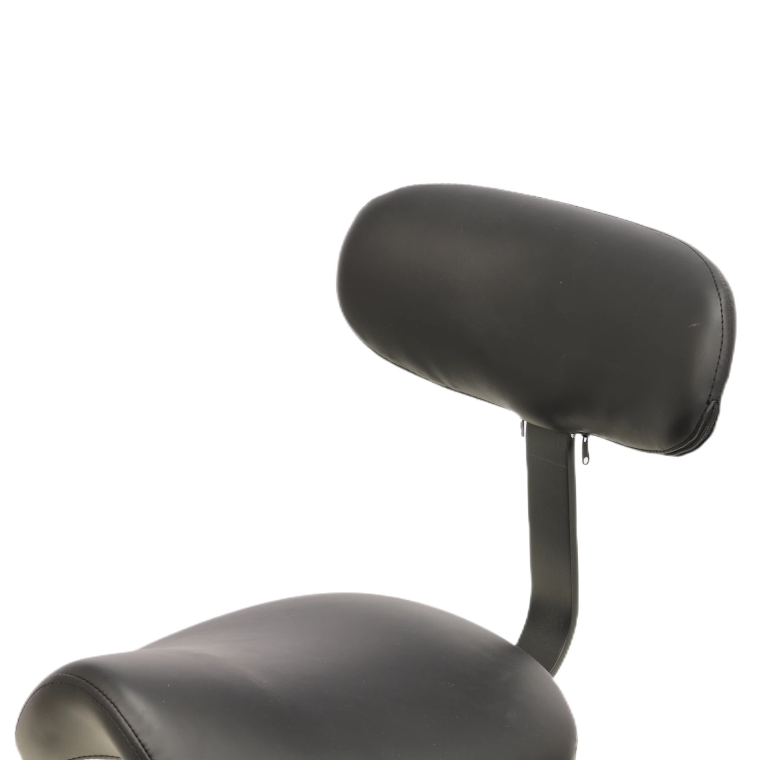 Groomer's Saddle Stool With Back Rest (Black) 1 Groomer's Saddle Stool With Back Rest (Black)