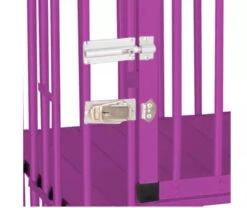 Aeolus 2-Berth Show Trolley With 6" Rubber Wheels - Small [Purple]