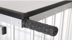 Aeolus 2-Berth Show Trolley With 4" Nylon Wheels - Small [Silver]