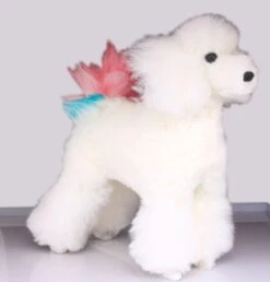 KissGrooming Teddy Bear Coat For Model Dog Mannequin [White]