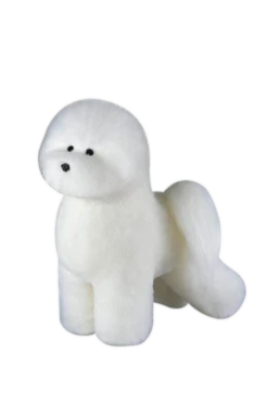 KissGrooming Bichon Frise Coat For Model Dog Mannequin [White] -Grooming Tools Sales T RMD32A1 2