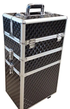 Aeolus Grooming Box Tool Case XL Trolley - Black
