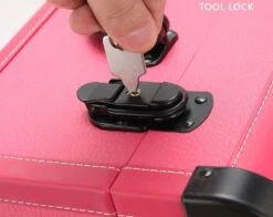 Aeolus Fancy Grooming Box Portable Tool Case - Pink -Grooming Tools Sales T TK611 PK 5