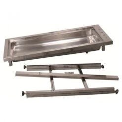 Stainless Steel Dental Preparation Tub Table