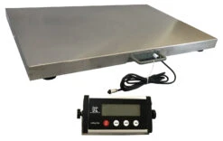 Stainless Steel Walk On Animal Scale [Large]