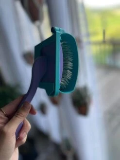 Vanity Fur Brush Cover Medium - Jolly Blue -Grooming Tools Sales VF BRC JBL M 6