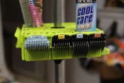 Vanity Fur Custom Cube Caddy With Pole And Tabletop - Cyan 16 Vanity Fur Custom Cube Caddy With Pole And Tabletop - Cyan -Grooming Tools Sales VF CCC CYA 4