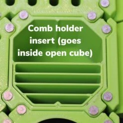 Vanity Fur Custom Cube Caddy With Pole And Tabletop - Lime Green -Grooming Tools Sales VF CCC LMG 8