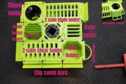 Vanity Fur Custom Cube Caddy Replacement Blade Holder - Jolly Blue -Grooming Tools Sales VF CCPSBH JBL 1