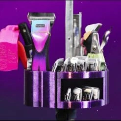 Vanity Fur Houndabout Caddy With Pole And Tabletop - Rainbow -Grooming Tools Sales VF HBT RBW 8