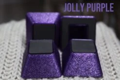 Vanity Fur Stacking Blocks Set Of 4 Small 2" X 2" - Jolly Purple -Grooming Tools Sales VF STB JPU S 8