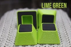 Vanity Fur Stacking Blocks Set Of 4 Small 2" X 2" - Lime Green -Grooming Tools Sales VF STB LGM S 8